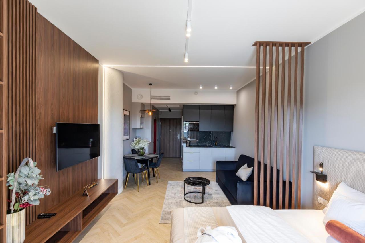 Kaleo Apartments - Hanza Tower Szczecin Kültér fotó