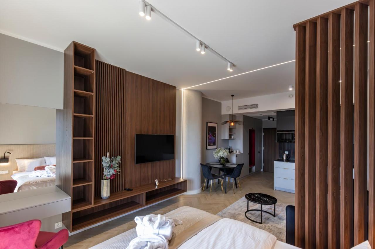 Kaleo Apartments - Hanza Tower Szczecin Kültér fotó