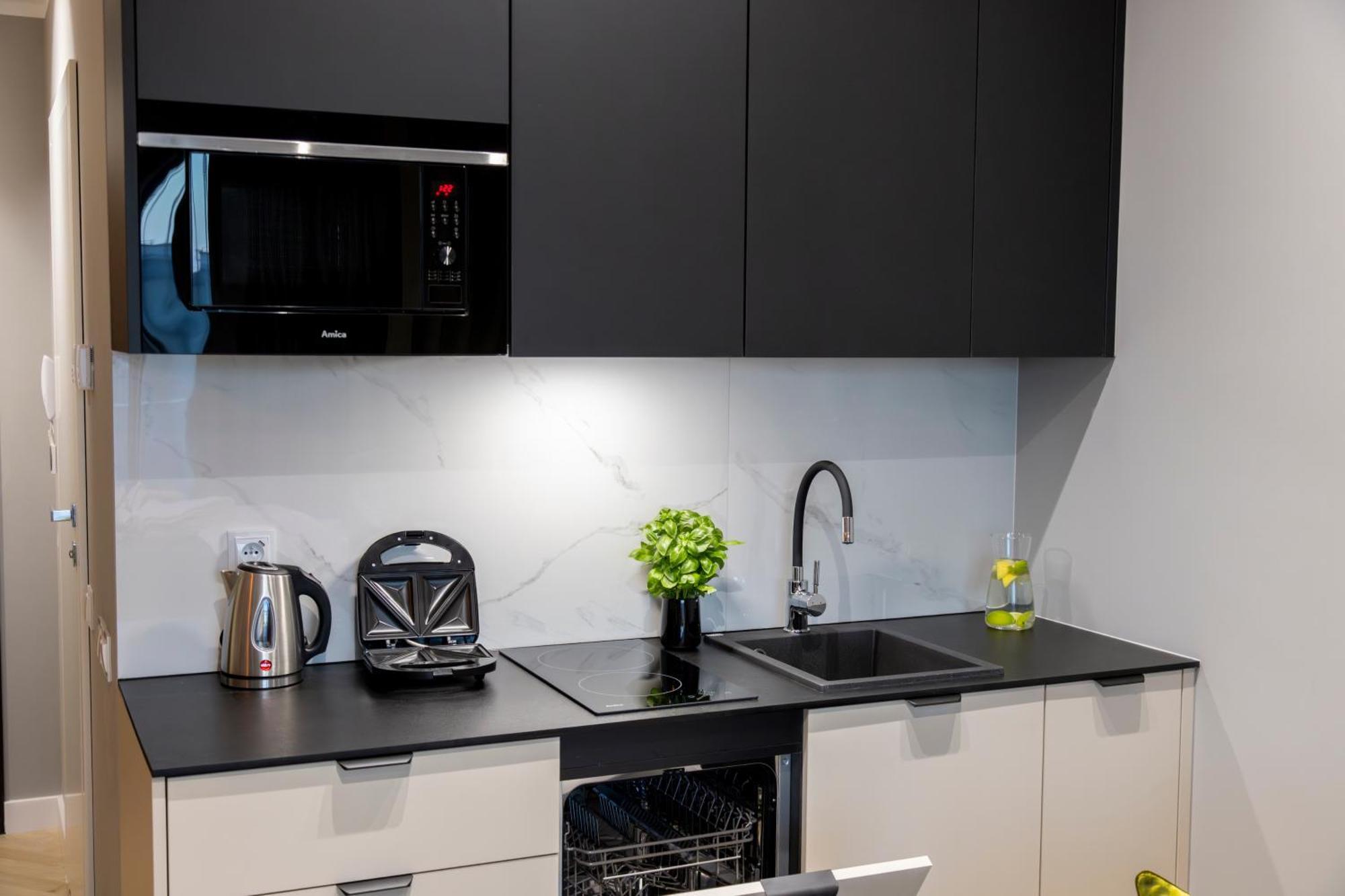Kaleo Apartments - Hanza Tower Szczecin Kültér fotó