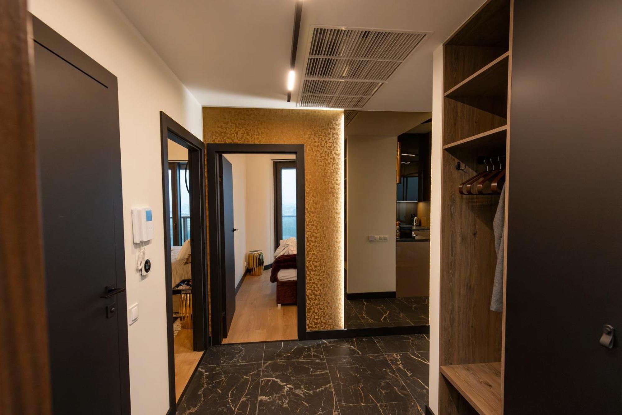 Kaleo Apartments - Hanza Tower Szczecin Kültér fotó