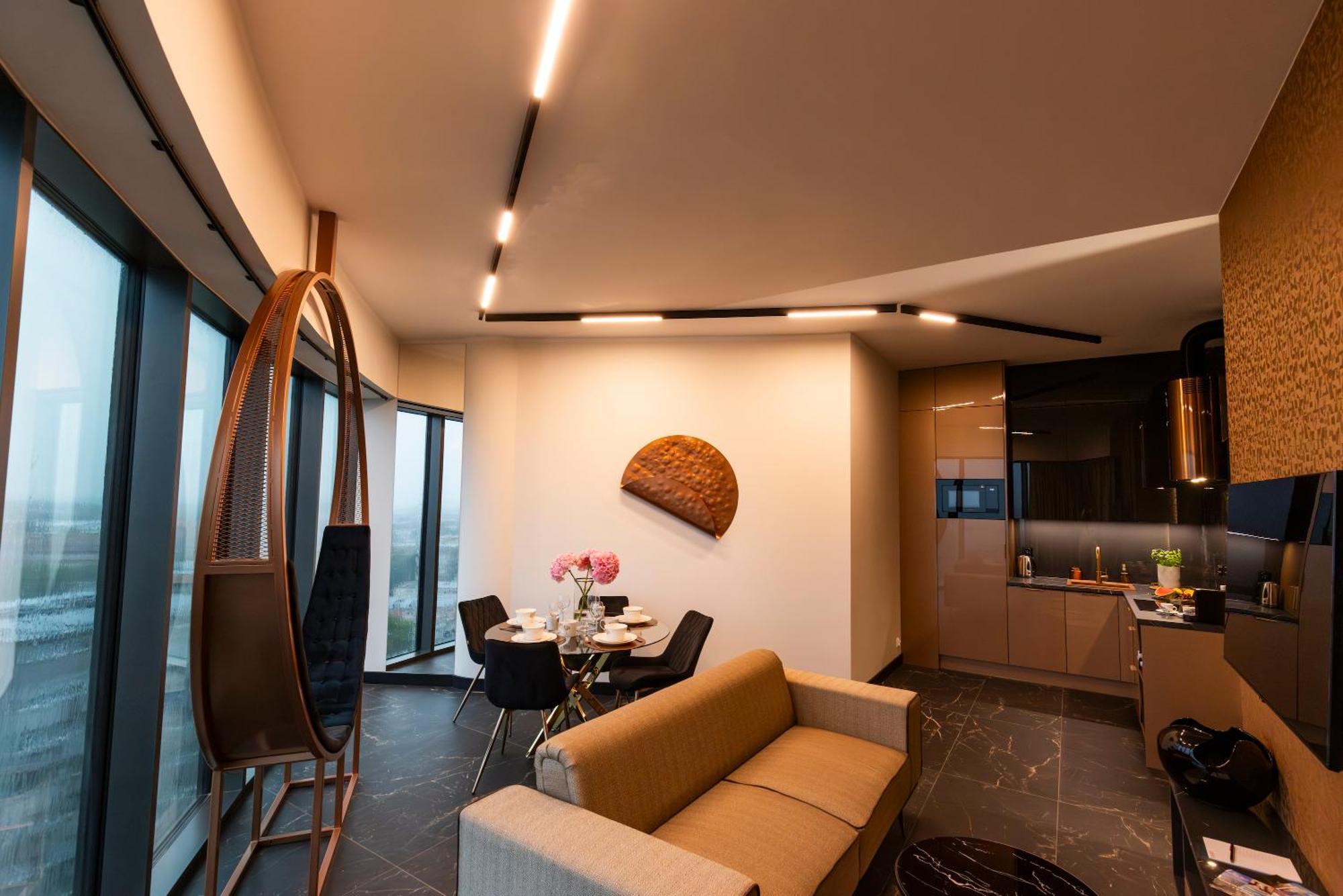 Kaleo Apartments - Hanza Tower Szczecin Kültér fotó