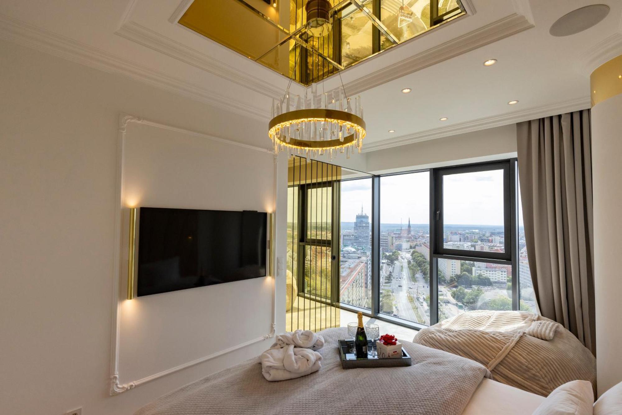 Kaleo Apartments - Hanza Tower Szczecin Kültér fotó