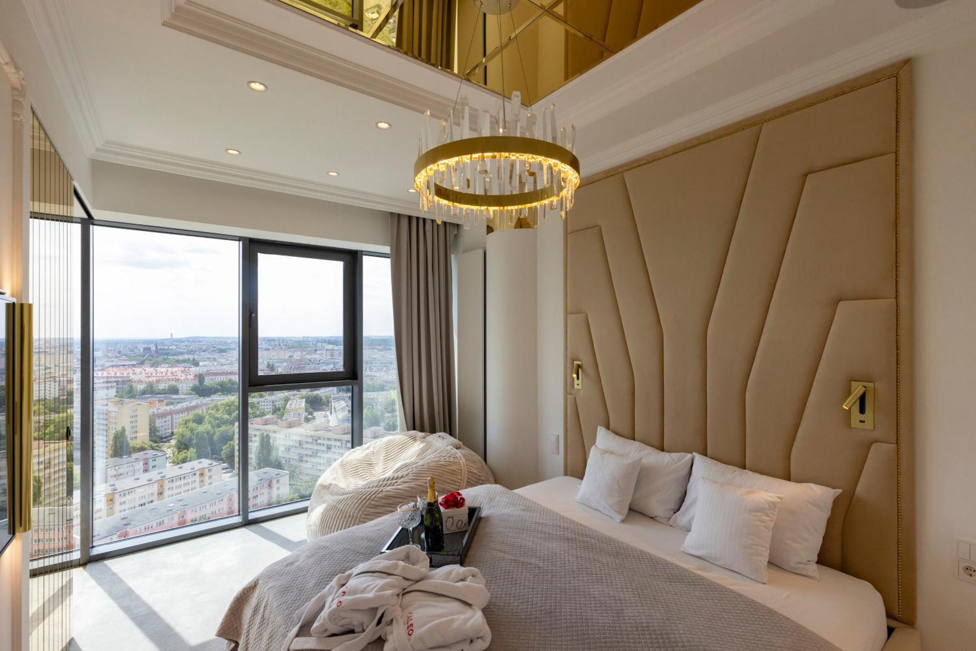 Kaleo Apartments - Hanza Tower Szczecin Kültér fotó