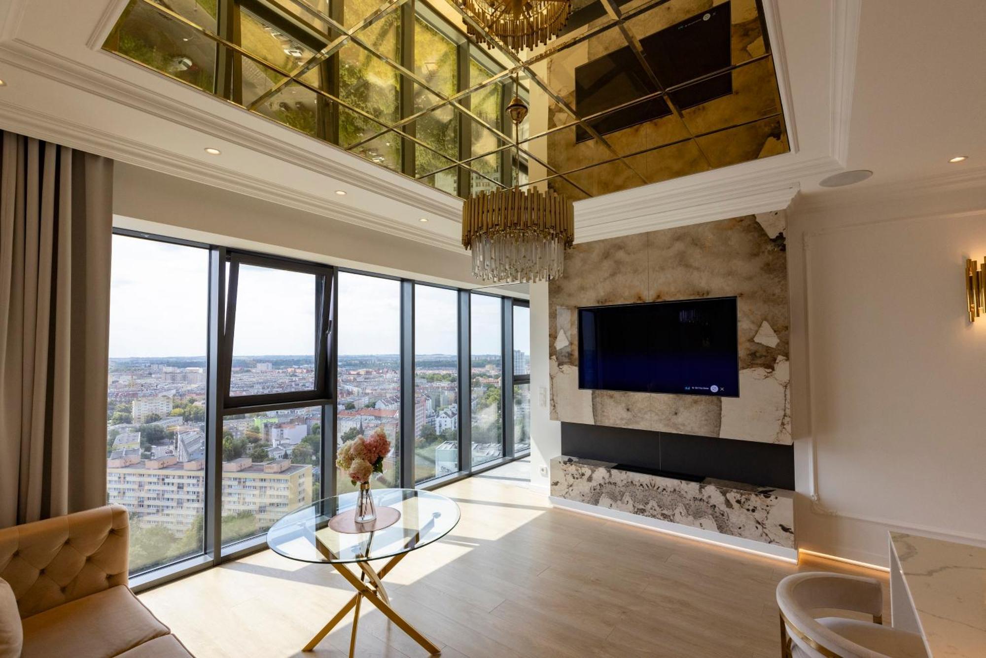 Kaleo Apartments - Hanza Tower Szczecin Kültér fotó