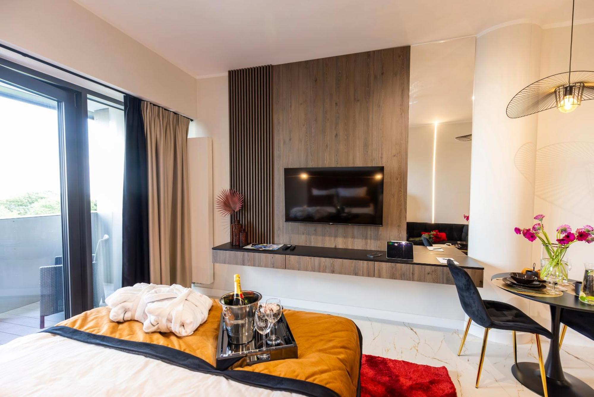 Kaleo Apartments - Hanza Tower Szczecin Kültér fotó