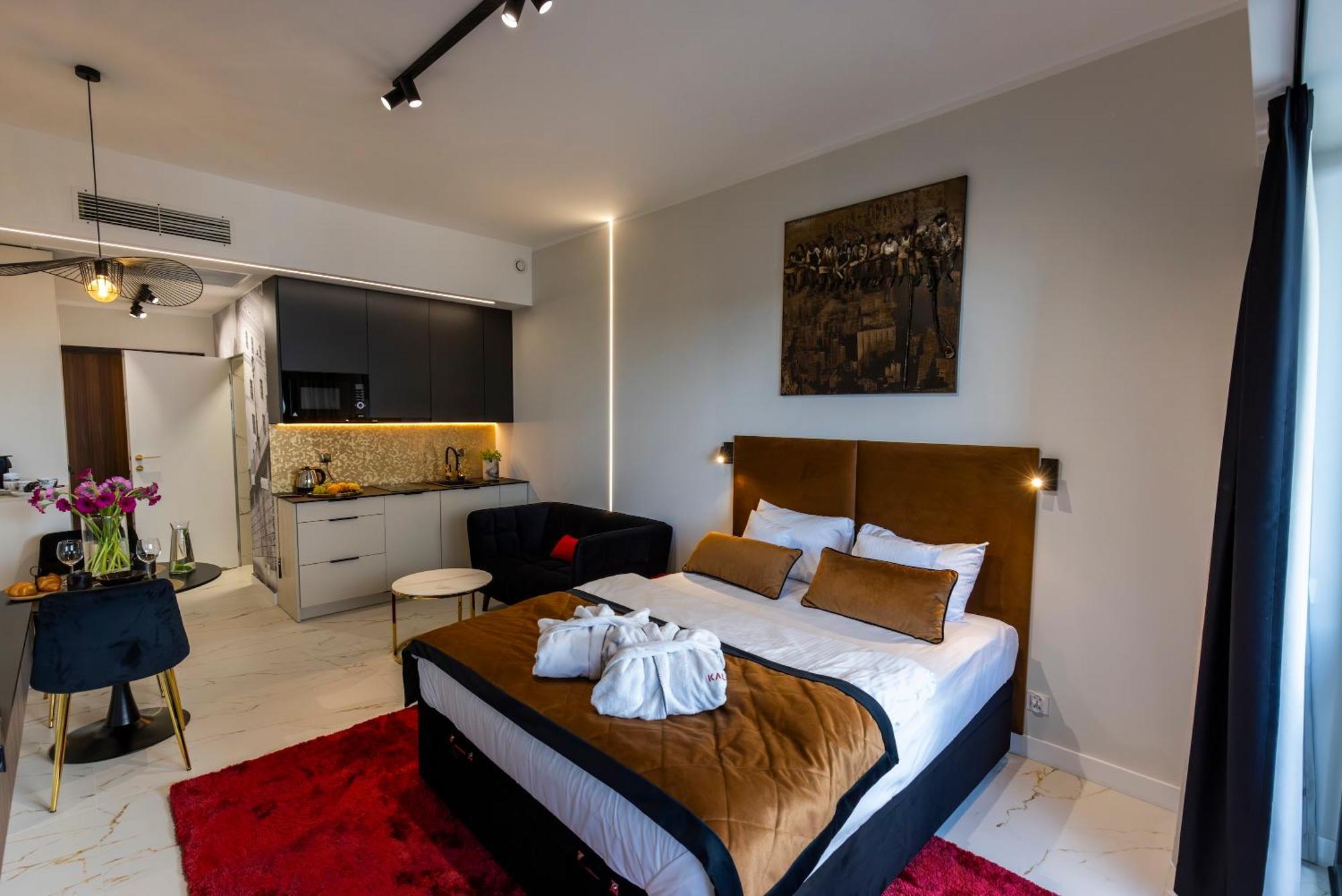 Kaleo Apartments - Hanza Tower Szczecin Kültér fotó