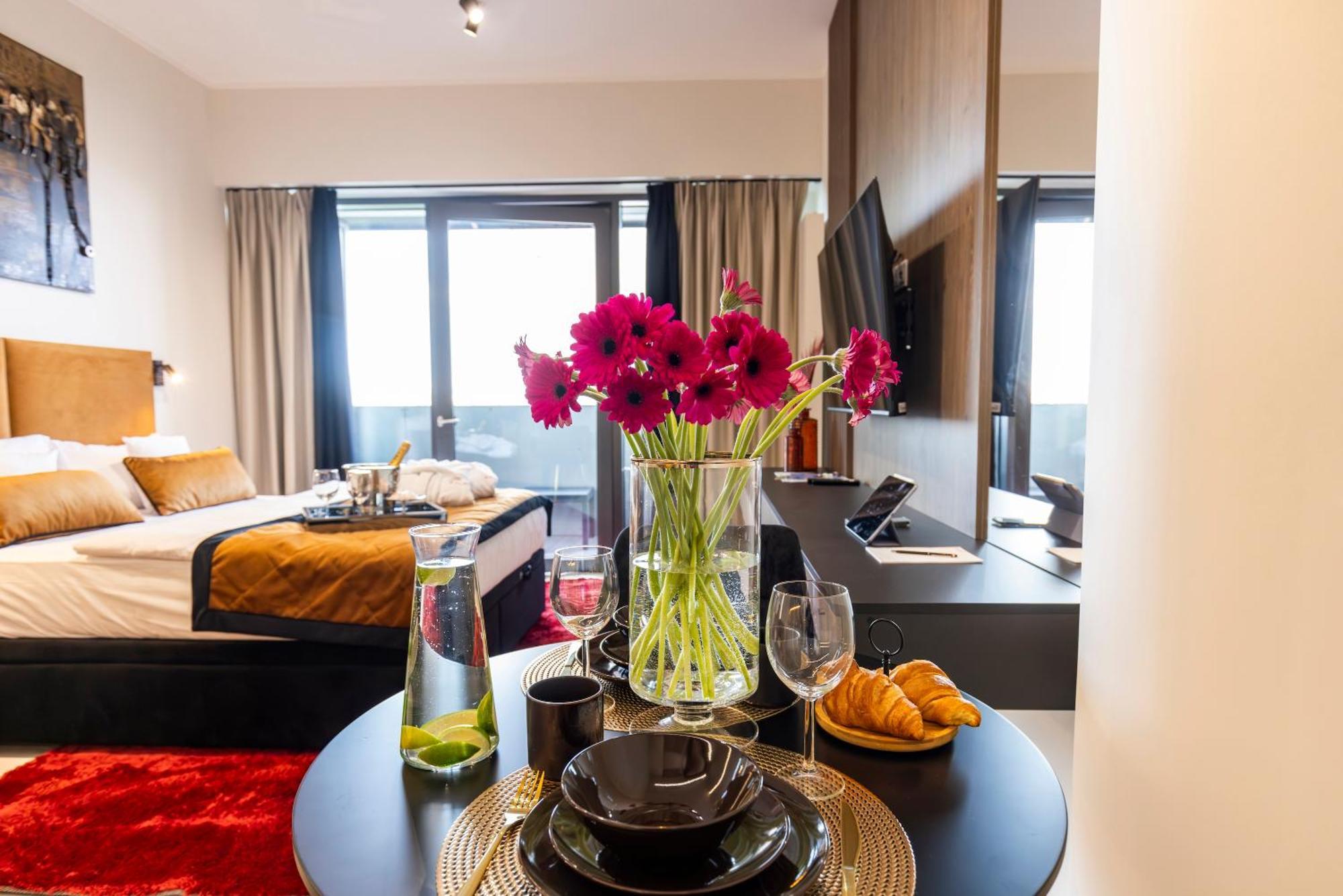 Kaleo Apartments - Hanza Tower Szczecin Kültér fotó