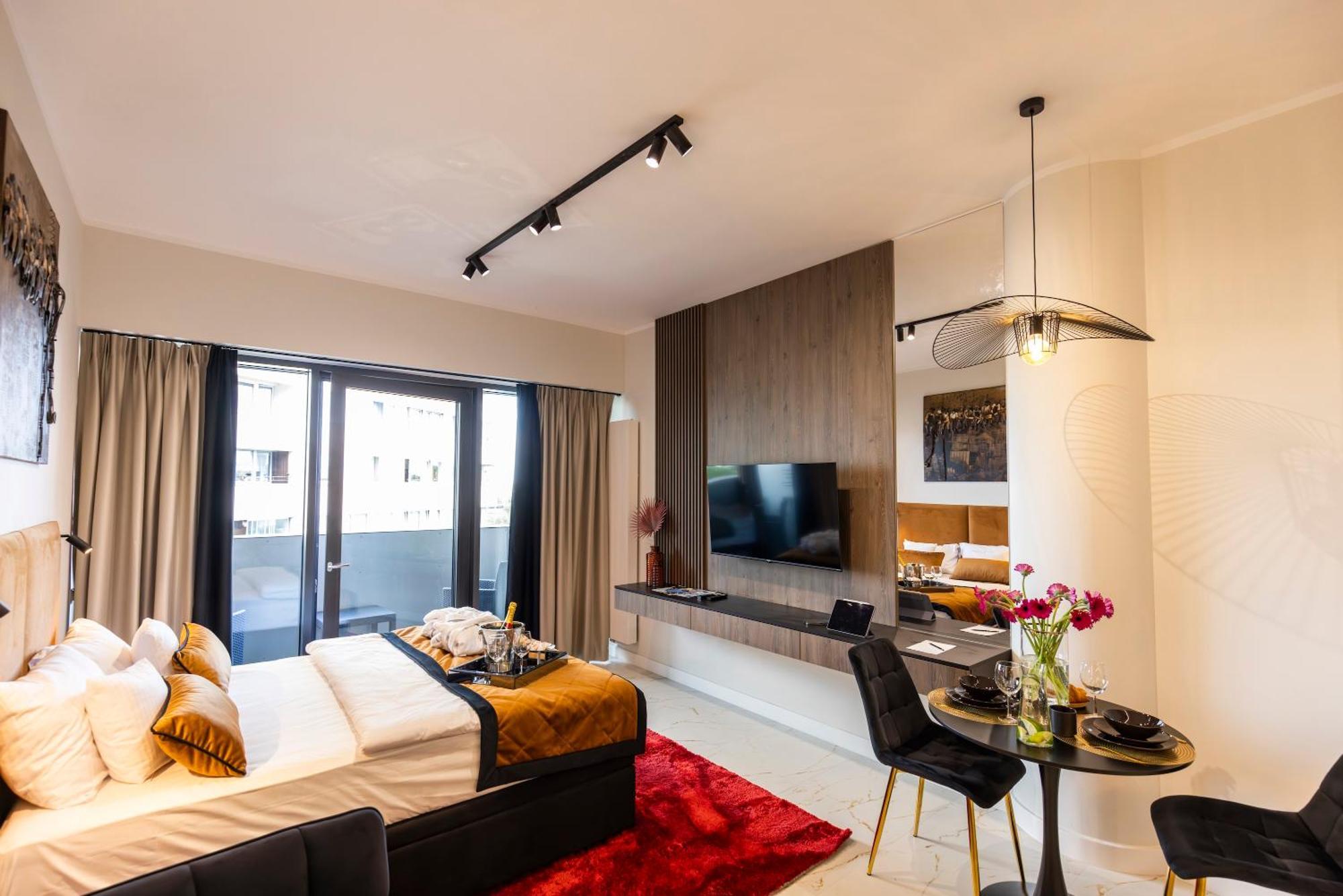 Kaleo Apartments - Hanza Tower Szczecin Kültér fotó